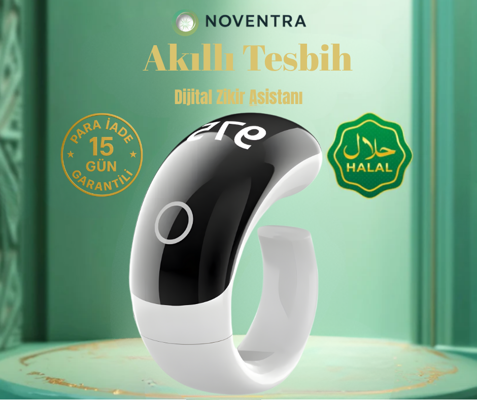 Noventra™ Akıllı Zikir Yüzüğü