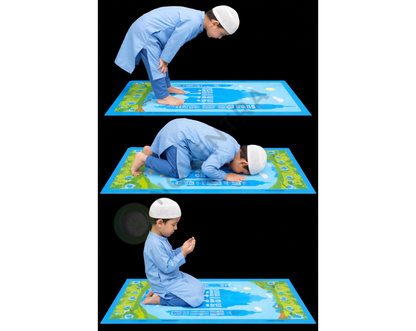 Çocuklara Namaz Öğreten Sesli ve Konuşan Akıllı Seccade
