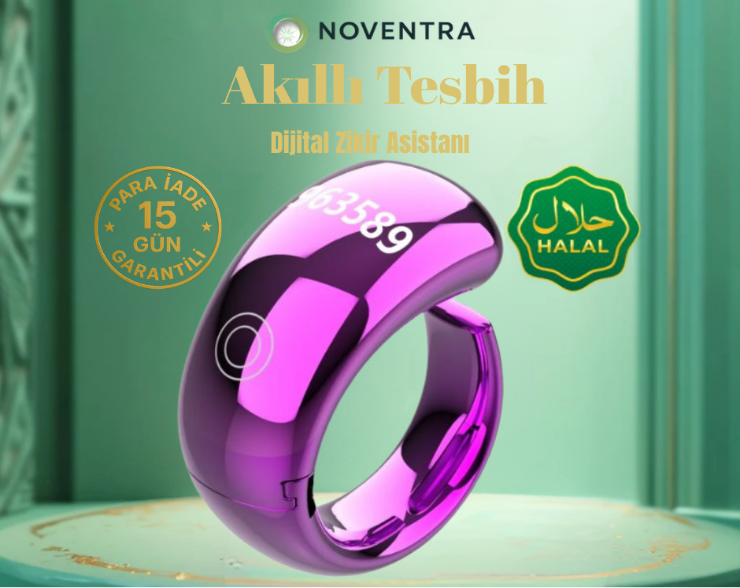 Noventra™ Akıllı Zikir Yüzüğü