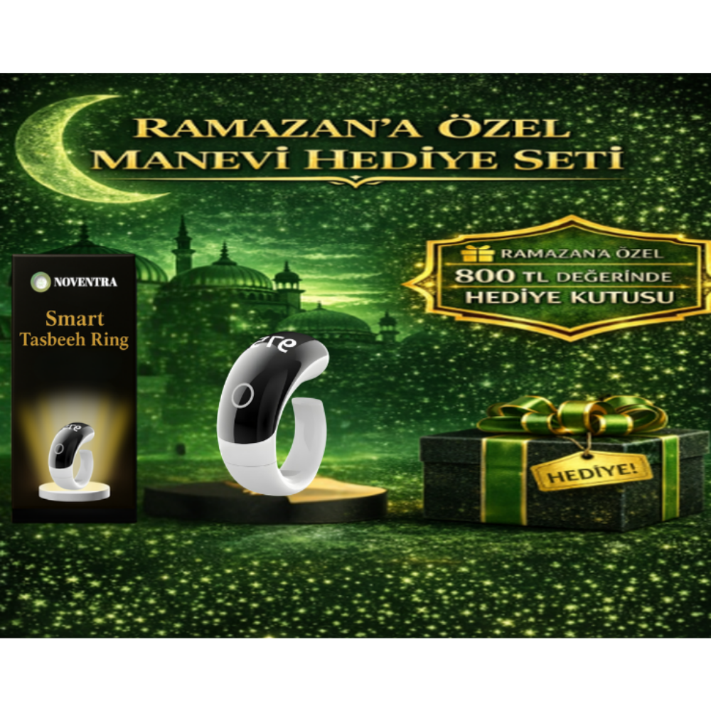 Noventra™ Akıllı Zikir Yüzüğü