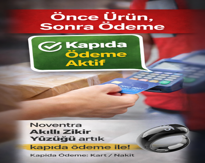 Noventra™ Akıllı Zikir Yüzüğü