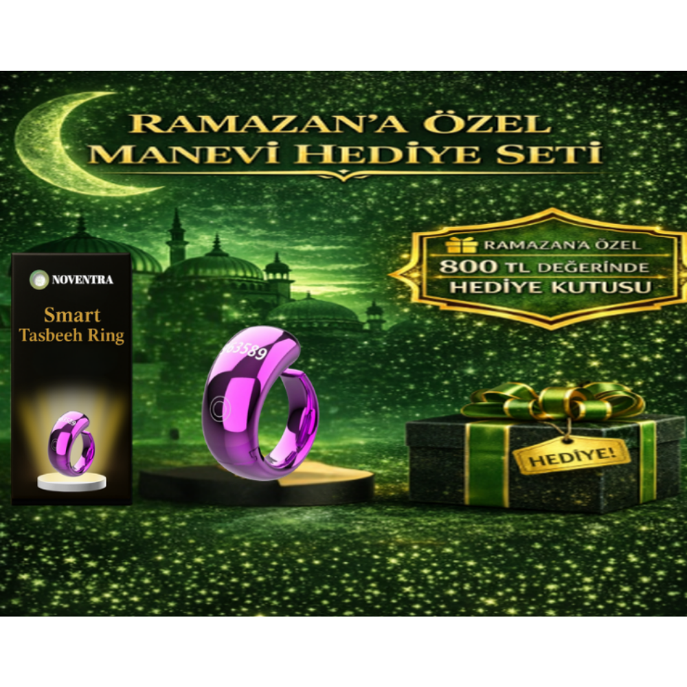 Noventra™ Akıllı Zikir Yüzüğü