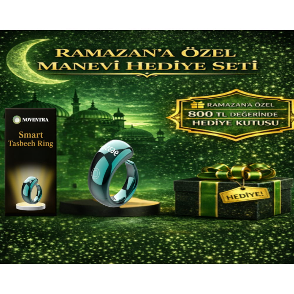 Noventra™ Akıllı Zikir Yüzüğü