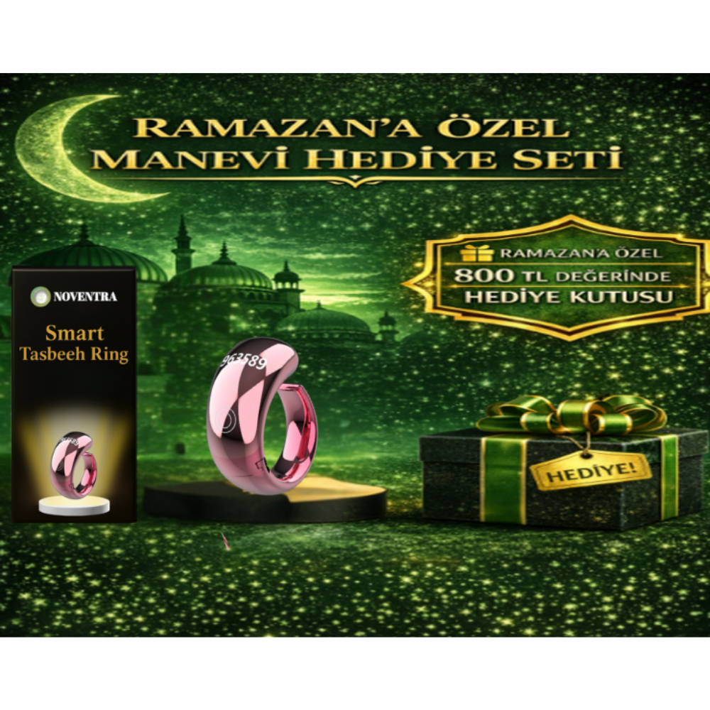 Noventra™ Akıllı Zikir Yüzüğü