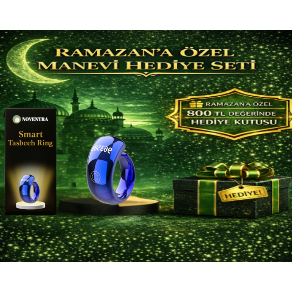 Noventra™ Akıllı Zikir Yüzüğü