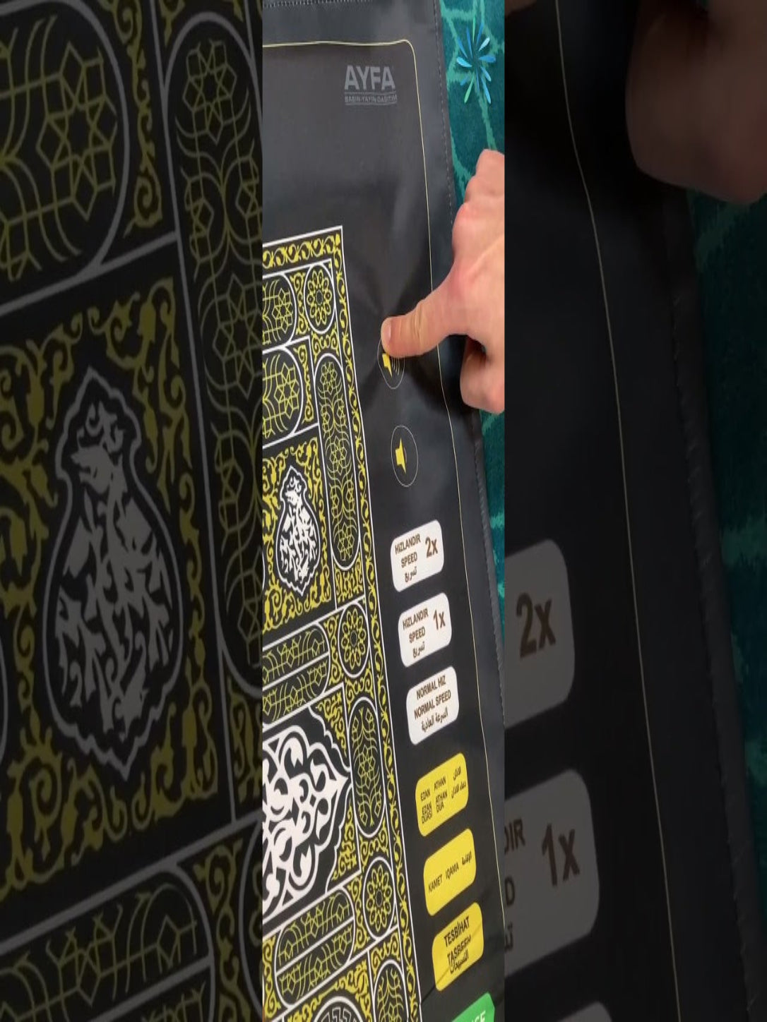 Namaz,Ezan,Tesbihat  Öğreten Benim Seccadem™ Akıllı Seccade