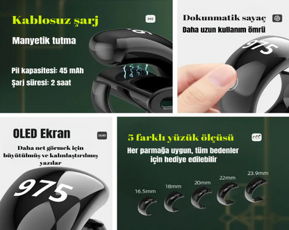 Noventra™ Akıllı Zikir Yüzüğü