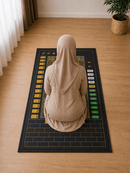 Namaz,Ezan,Tesbihat  Öğreten Benim Seccadem™ Akıllı Seccade